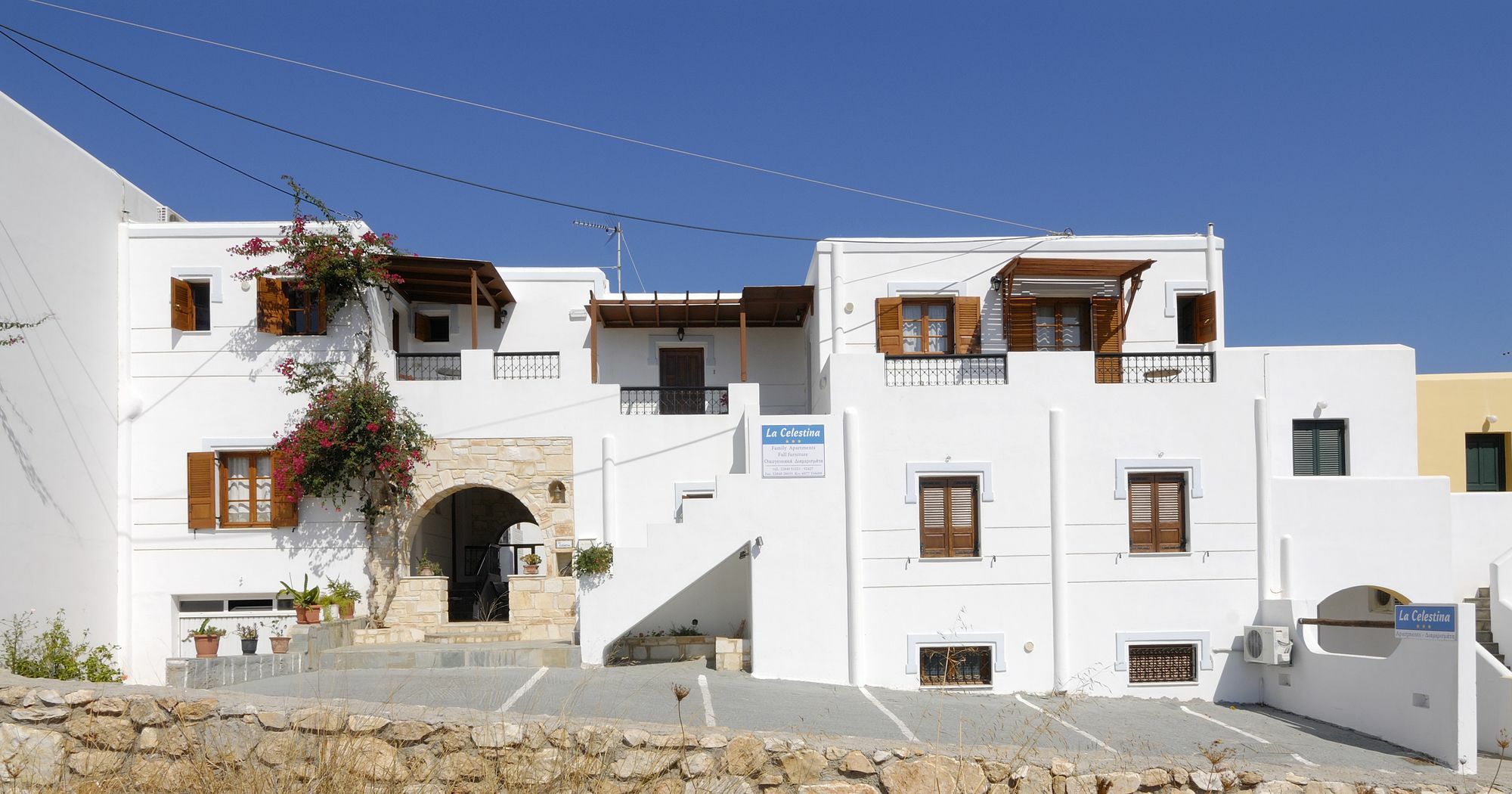 La Celestina Apartments Naousa  Bagian luar foto